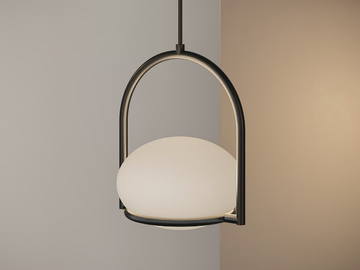 COCO SINGLE - Polycarbonate pendant lamp by LedsC4
