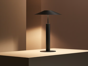 H - LED steel table lamp by LedsC4