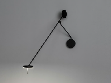 INVISIBLE - LED adjustable aluminium wall lamp by LedsC4