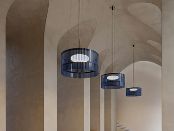 SCARLETT - Polycarbonate pendant lamp by LedsC4
