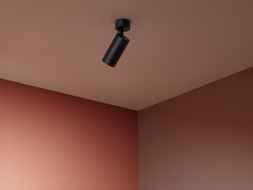 SIMPLY - LED adjustable ceiling metal spotlight by LedsC4