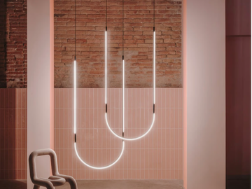 TUBS MODULAR - LED aluminium pendant lamp by LedsC4