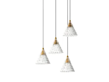 VENETO - 4 - LED PMMA pendant lamp by LedsC4