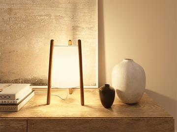 WOODY - LED wooden table lamp by LedsC4