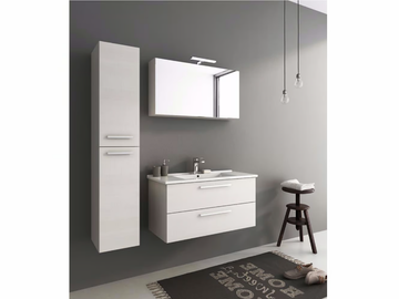 HARLEM H20 - Wall-mounted vanity unit with drawers by LEGNOBAGNO