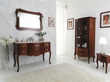NOVECENTO 1 - Wooden vanity unit by LEGNOBAGNO