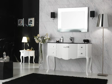 NOVECENTO 4 - Vanity unit with drawers by LEGNOBAGNO