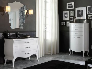 VINTAGE 03 - Vanity unit with drawers by LEGNOBAGNO