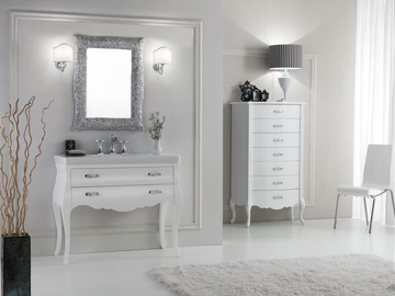 VOGUE 5 - Vanity unit with drawers by LEGNOBAGNO