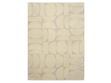 ALTA - Rectangular wool rug with geometric shapes by LELIEVRE