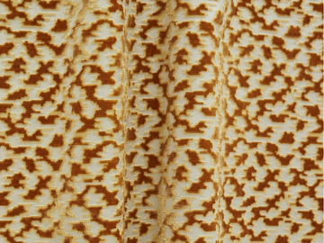 BOUKHARA - Jacquard viscose fabric with graphic pattern by LELIEVRE