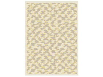 ECRIN - Patterned rectangular wool rug by LELIEVRE
