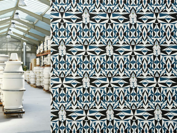 EMAIL - Motif geometric nonwoven wallpaper by LELIEVRE