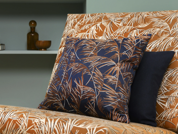 GRAMINAE - Viscose fabric with floral pattern by LELIEVRE