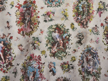 JEAN PAUL GAULTIER - ANGELOTS - Multi-colored cotton fabric by LELIEVRE