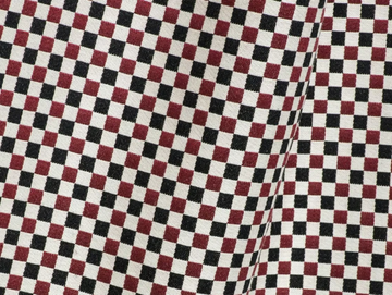 JEAN PAUL GAULTIER - BIARRITZ - Check upholstery fabric by LELIEVRE