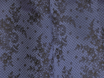 JEAN PAUL GAULTIER - CASINO - Damask cotton fabric with floral pattern by LELIEVRE