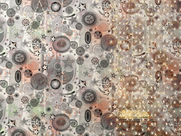 JEAN PAUL GAULTIER - ETOILES - Motif nonwoven wallpaper by LELIEVRE