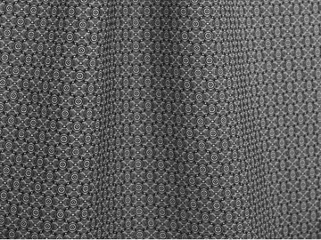 JEAN PAUL GAULTIER - OPTIC - Jacquard viscose fabric with graphic pattern by LELIEVRE