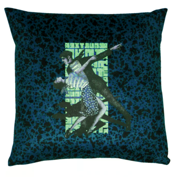 JEAN PAUL GAULTIER - TANGO - Square fabric cushion by LELIEVRE