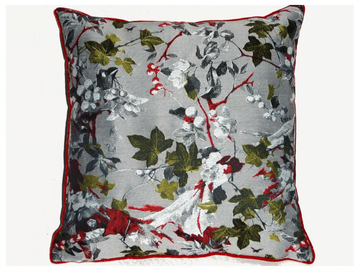JEAN PAUL GAULTIER - TAPISSERIE - Square viscose cushion by LELIEVRE