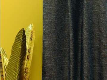 MANGROVE - Solid-color polyester fabric for curtains by LELIEVRE