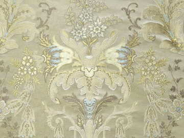 TASSINARI & CHATEL - VERDI BROCART - Damask upholstery fabric by LELIEVRE