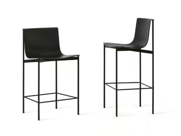 OMBRA - High stool with footrest by Lema