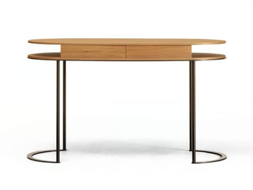 ORTIS - Wooden secretary desk with drawers by Lema
