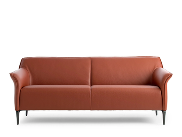 LX368 - 2 seater leather sofa by LEOLUX LX