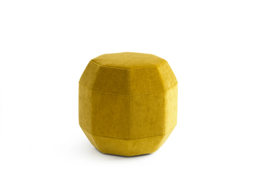 LX642 - Leather pouf / coffee table by LEOLUX LX