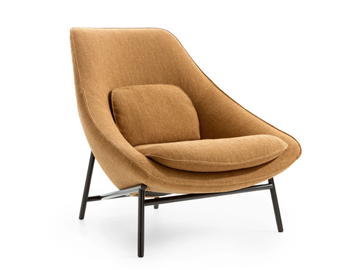 LXR25 - Fabric armchair by LEOLUX LX