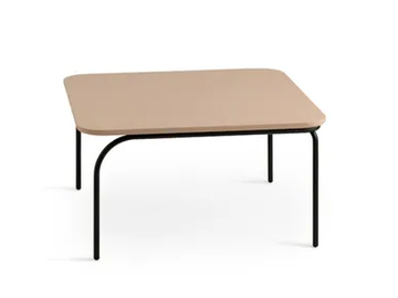 LXT08 - Low square wooden coffee table by LEOLUX LX