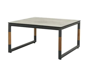 BASTINGAGE - Low square coffee table by Les Jardins®