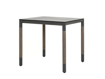 BASTINGAGE - Square garden table by Les Jardins®