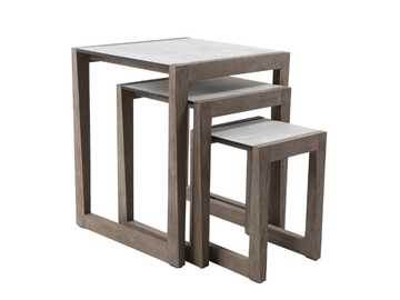 SKAAL - Square side table by Les Jardins®