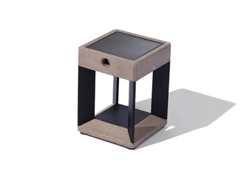 TECKA70 - Solar powered aluminium Outdoor table lamp by Les Jardins®