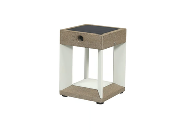 TECKA71 - Solar powered aluminium Outdoor table lamp by Les Jardins®