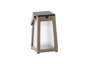 TINK137 - Solar powered aluminium lantern by Les Jardins®