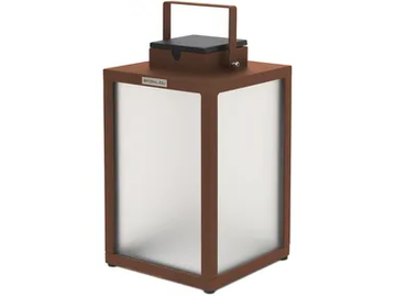 TINK234 - Solar powered aluminium lantern by Les Jardins®