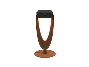 TINK304 - Solar powered aluminium Outdoor table lamp by Les Jardins®