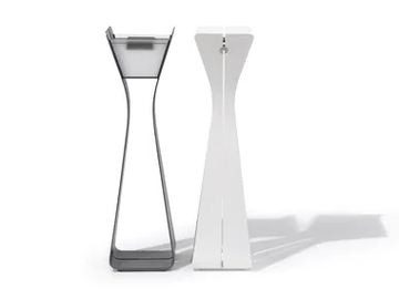 TINK421 - Solar powered aluminium floor lamp by Les Jardins®