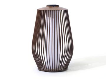 TINK601 - Solar powered aluminium lantern by Les Jardins®