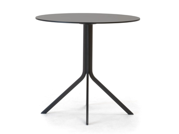 ARTIKA - Drop-leaf round contract table by Leyform