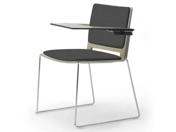 ILIKE - Fabric and polypropylene training chair by Leyform