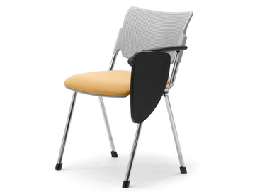 LAMIA - Polypropylene and fabric training chair by Leyform