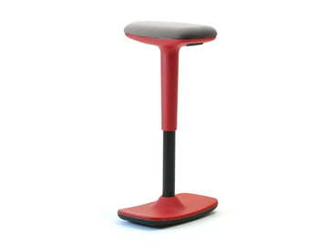 TWIST - Rocker rubber office stool by Leyform