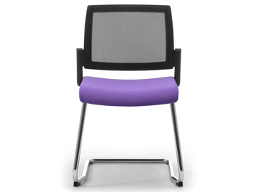WIKI RE - Cantilever fabric chair open back by Leyform