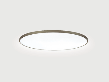 BASIC SUPERFLAT L7 - LED semi-inset ceiling lamp by Lightnet