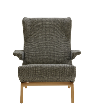ARCHI - Fabric armchair with armrests by Ligne Roset